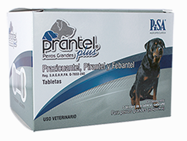 Prantel Plus Perros Grandes 20 Tabletas (40 kg) Desparasitante